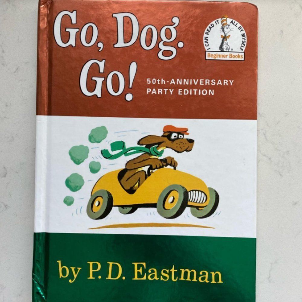 Vintage Go, Dog. Go! Children's Book by PD Eastman